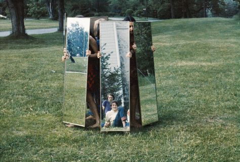 Joan Jonas, Mirror Installation, Art Gallery Interior, Artistic Installation, Modern Fantasy, Performance Artist, Art Project, Performance Art, Installation Art