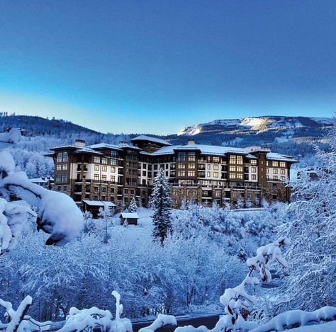 Viceroy Snowmass in Aspen, Colorado. Ski Hotel, Aspen Snowmass, Colorado Vacation, Luxury Ski, Winter Getaway, Estes Park, Zermatt, Best Resorts, Mountain Resort