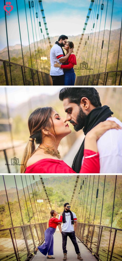 Pre Wedding Photoshoot Props, Wedding Photoshoot Props, Lovely Places, Photoshoot Props, Nice Outfits, Rishikesh, Pre Wedding Photoshoot, A Bridge, Best Location