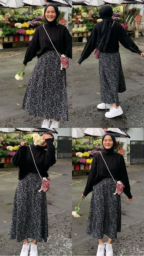 outfitngampus #ootdkekampus #padupadanhijab #ootdhijab #mixnmatch #outfithijab #outfitinspo #ootdkekinian #hijabbeauty #beautyhijab #ootdcelana #cardigan #rok #outfitremaja #hijabdress #ootdselebgram #outfit selebgram Outfit Kampus Hijab, Ootd Kampus Hijab, Outfit Hijab Casual Rok, Tutorial Hijab Pashmina, Stylish Outfits Casual, Outfit Hijab Casual, Rok Outfit, Tutorial Hijab, Muslim Outfits Casual