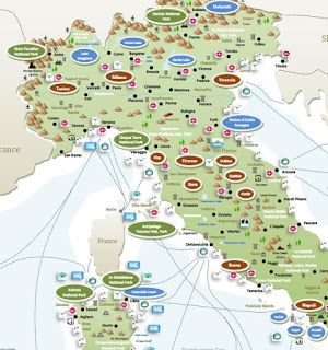 ITALY travel map Italy Tourist Map, Italy Map Illustration, Italy Travel Map, Map Of Italy Cities, Northern Italy Map, Aviano Italy, Map Italy, Italy Tourist, Italy Illustration