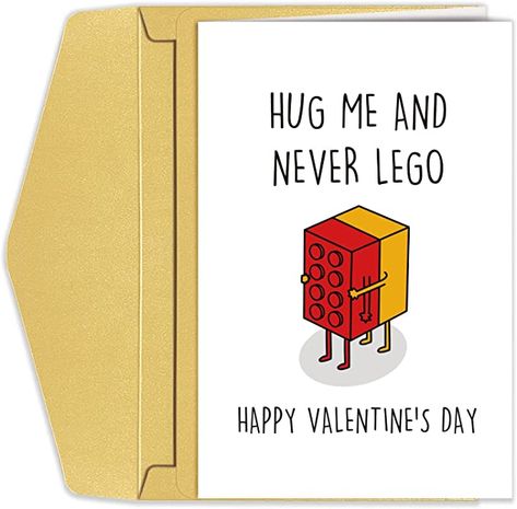 Lego Valentine, Lego Birthday Cards, Minecraft Birthday Card, Lego Card, Ipad Case Stickers, Anniversary Cards For Couple, Dirty Valentine, Couple Funny, Punny Cards