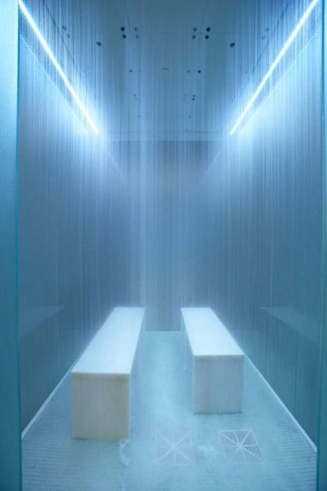 10 Over-the-Top Spas You Must Visit | Travel Channel Paris Spa, Rain Room, Spa Recipes, Indoor Pool Design, Piscina Interior, Sauna Design, Spa Interior, Luxury Shower, Luxury Resorts