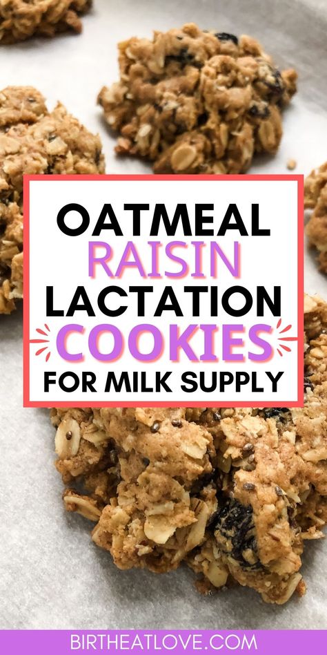 Oatmeal Cookies For Breastfeeding, Peanut Butter Lactation Cookies, Oatmeal Lactation Cookies, Boosting Milk Supply, Dairy Free Lactation Cookies, Lactation Cookie Recipe, Breastfeeding Cookies, Healthy Lactation Cookies, Lactation Recipes Smoothie