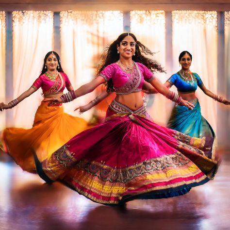 💃 When tradition meets grace! 💃 Nothing captures the spirit of Navratri like the elegance of women dancing Garba in stunning traditional outfits. The joy in their steps lights up the night and our hearts. 🎶 #GarbaVibes #TraditionalElegance #NavratriCelebrations #DanceOfJoy Women Dancing, Step Lighting, The Spirit, Traditional Outfits, Light Up, Dancing, Celebrities, Quick Saves