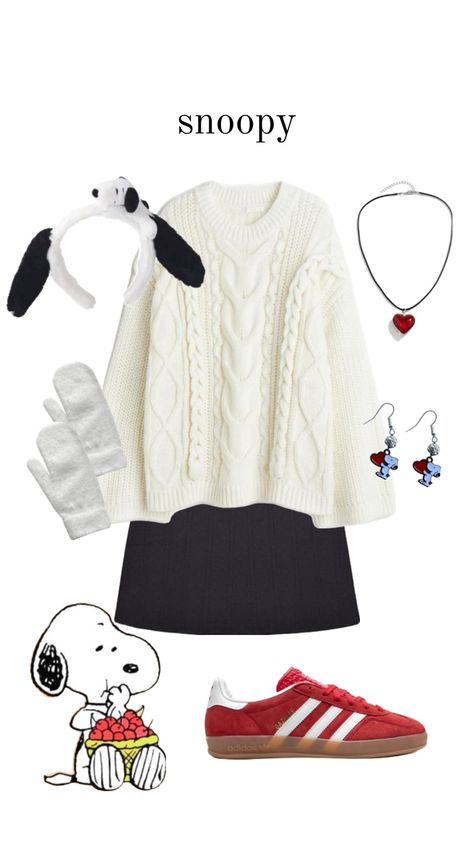 Costumes With Overalls, Snoopy Costume, Cartoon Halloween Costumes, Halloween Costumes For Work, Classy Halloween Costumes, Cheap Halloween Costumes, Halloween Coustumes, Snoopy Halloween, Pretty Halloween Costumes