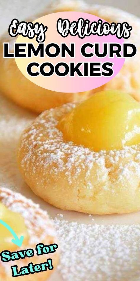 This easy lemon curd cookies recipe is always so fun to make and eat! They’re shortbread cookies with lemon curd that we’ll make homemade, or you can use store-bought and it’s just as good! If you like these lemon curd thumbprint cookies, you’ll love my Lemon Sour Cream Pound Cake, my Lemon Dump Cake, and my Lemon Poppyseed Scones!Thumbprint cookies are so fun! I love making my peanut butter and jelly thumbprint cookies for a yummy nostalgic treat, and my cinnamon-dusted salted caramel thumbprint cookies are always a huge hit! But I have a soft spot for lemon goodies, so these lemon curd cookies may be my new favorites! They're buttery lemon shortbread cookies filled with rich, tart lemon curd, and they're SO easy to make! Best of all, you can feel free to use either homemade lemon curd o Cookies With Lemon Curd, Lemon Sour Cream Pound Cake, Lemon Curd Cookies Recipe, Lemon Dump Cake, Lemon Curd Cookies, Homemade Chocolate Chip Cookies Recipe, Curd Cookies, Cookies With Lemon, Easy Lemon Curd