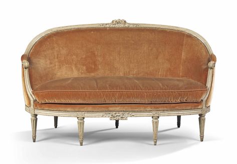 French Sofa, Antique Chairs, Century Furniture, Louis Xvi, Furniture Lighting, Antique Furniture, Sofa Furniture, 18th Century, Vintage Furniture