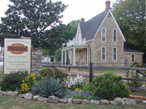 Stephenville Texas, Historical House, Gone Days, National Finals Rodeo, Rodeo Events, Museum Hotel, Texas Towns, River Trail, Period Furniture