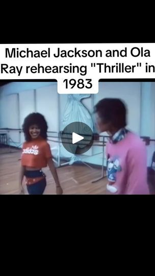 4.3K views · 1.4K reactions | Michael Jackson and Ola Ray rehearsing “Thriller” In 1983
.
.
Credit: 80s.deennice
.
#fyp #reels #michaeljackson #viral
#Mjfan #fyptrendingviral
#josephmoonwalkers #trending #nowyouknow | Joseph Wallace | josephmoonwalkers · Original audio Michael Jackson 80s, Michael Jackson 1983, Michael Jackson Gif, Michael Jackson, Audio