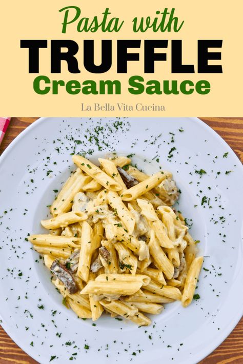 Truffle Sauce Pasta, Truffle Oil Pasta Recipe, Truffle Sauce Recipe, Truffle Oil Pasta, Truffle Cream Sauce, Truffle Oil Recipes, Italian Truffles, Black Truffles, Truffle Cream