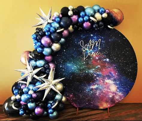 Galaxy Graduation Party, Galaxy Photo Backdrop, Galaxy Party Centerpiece, Galaxy Balloon Arch, Galaxy Quinceanera Theme, Galaxy Balloon Garland, Galaxy Centerpieces, Galaxy Wedding Ideas, Galaxy Wreath