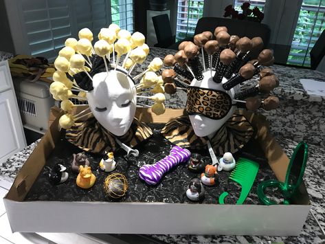 Hair Themed Party, Hairdresser Party Ideas, Hairdresser Graduation Party Ideas, Cosmetology School Graduation Party, Cosmetology Party Ideas, Cosmotology Party Ideas Graduation, Cosmetology Graduation Party, Salon Cookies, Salon Anniversary