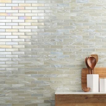 Tiles For Kitchen Wall, White Brick Tiles, Cocktail Pool, Mosaic Pool Tile, Wall Mosaic, 2024 Kitchen, Mirror Backsplash, Best Bathroom Designs, Contemporary Color Palette