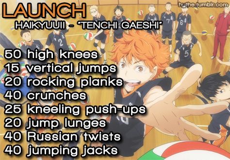 Anime Exercise, Workout Anime, Anime Workouts, Anime Playlist, Nerdy Workout, Anime Workout, Volleyball Workout, Kpop Workout, Volleyball Workouts