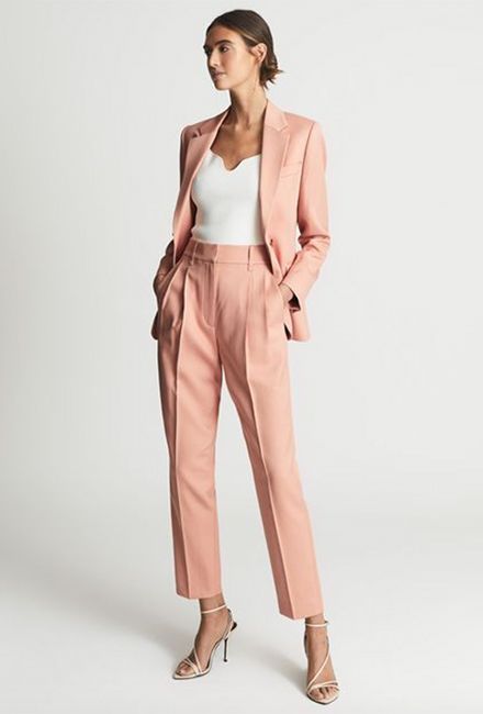 Wedding guest dresses for spring 2022: Stylish dresses, chic jumpsuits, trouser suits & MORE | HELLO! Casual Chic Wedding, Wedding Guest Pants, Casual Wedding Outfit, Wedding Guest Outfit Spring, Wedding Pants, Wedding Outfits For Women, Casual Chic Outfits, Best Wedding Guest Dresses, Pink Trousers