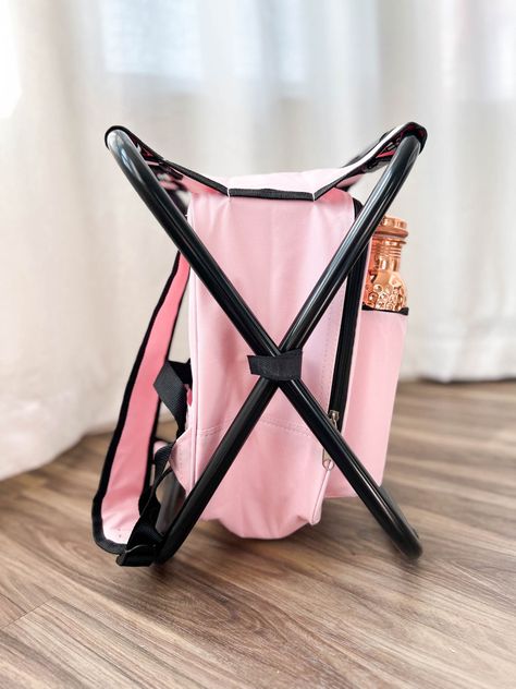 Summer Backpack & cooler-in-1 Summer Backpack, Pool Party Summer, Portable Stool, Summer Backpacking, Backpack Cooler, Foldable Stool, Find Amazon, Gift Ideas For Her, Party Summer