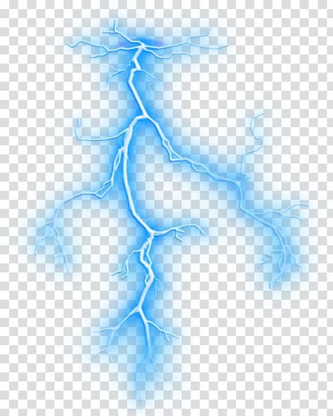 Blue Thunder Aesthetic, Blue Lightning Tattoo, Binding Fanfiction, Lightning Transparent Background, Sonic Lightning, Killua Lightning, Zeus Png, Thunder Drawing, Thunder Background