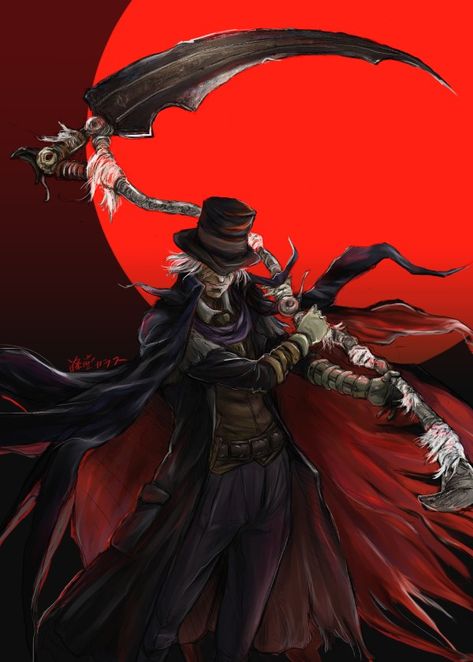 Bloodborne Characters, Elias Ainsworth, Kekkei Genkai, Blood Hunter, Ichigo Y Rukia, Bloodborne Art, Hunter Outfit, Old Blood, Soul Game