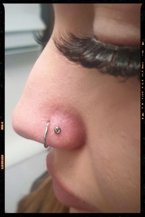 Double Nostril Piercing Same Side Double Nose Piercing, Double Bridge Piercing, Double Nostril Piercing Same Side, Double Nose Stud, Double Nose Piercing Same Side, Double Nostril, Double Nostril Piercing, Exotic Tattoos, Pretty Piercings