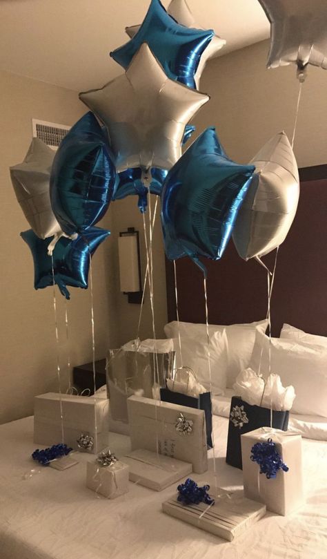 Birthday Balloon Surprise, Boyfriends Birthday Ideas, Birthday Surprises For Him, Valentines Day Gifts For Him Boyfriends, Balloon Surprise, Bday Gifts For Him, Surprise Boyfriend, Birthday Surprise Boyfriend, Birthday Gifts For Boyfriend Diy