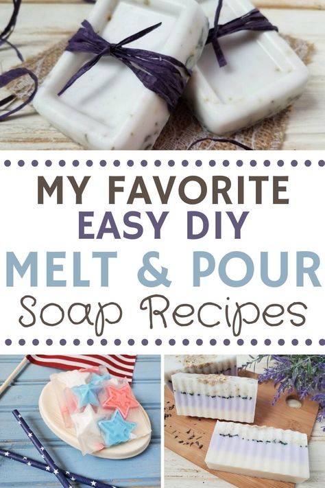 Easy Soap Making Recipes, Easy Homemade Soap, Melt And Pour Soap Recipes, Make Your Own Soap, Natural Soaps Recipes, Homemade Soap Bars, Easy Soap Recipes, Diy Soap Recipe, Soap Melt And Pour