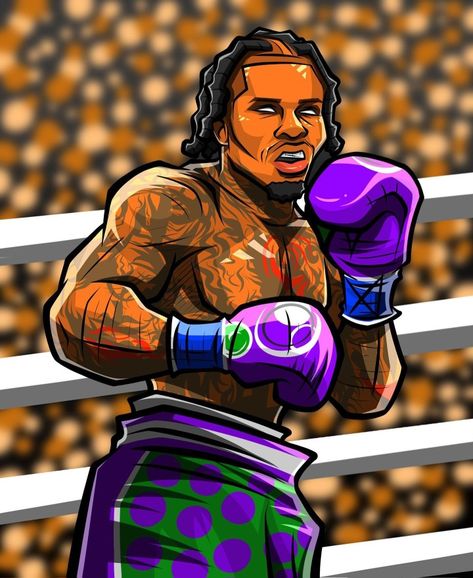 Boxer Drawing Men, Ufc Fighters Men, Muhammad Ali Art, Boxing Tattoos, Gervonta Davis, Boxing Images, Custom Sneakers Diy, Nfl Football Art, Boxing Posters