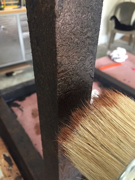 Scrap Industrial Step 19 Faux Wrought Iron, Faux Copper Finish, Aged Metal Diy Paint Finishes, Faux Woodgrain How To Paint, Faux Zinc Paint Finish, How To Paint Faux Copper Patina, Rusted Iron Texture, How To Make Metal, Faux Paint Finishes