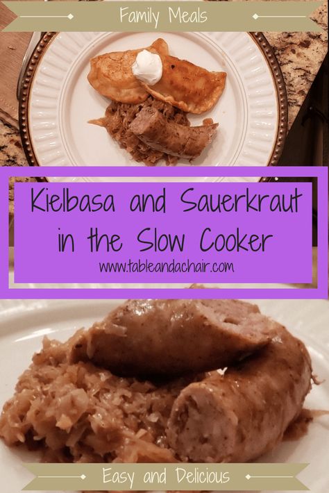 Slow Cooker Kielbasa and Sauerkraut (Fresh Kielbasa) Kielbasa And Sauerkraut, Slow Cooker Kielbasa, South American Recipes, Polish Sausage, Keto Beef Recipes, Easy Chinese Recipes, Lchf Recipes, Mushroom And Onions, Rye Bread