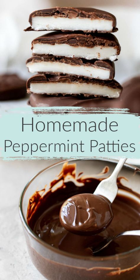 Live Well Bake Often, Peppermint Patty Recipe, Dipped Treats, Homemade Peppermint Patties, Chocolate Candy Recipes, Slow Cooker Desserts, Candy Recipes Homemade, Christmas Candy Recipes, Christmas Dinner Party