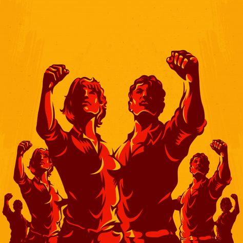 Crowd Protest Fist Revolution Poster Design Premium Vector Edsa Revolution Poster, People Power Revolution, Revolution Poster, Revolution Art, Background Style, Protest Posters, Obey Art, Graphic Design Infographic, Propaganda Art