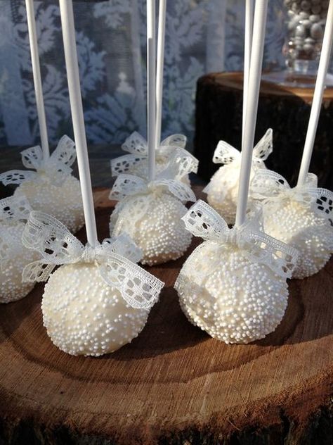 cake pops #dessert #cakepops #desserttable Bridal Shower Desserts, Wedding Cake Pops, Wedding Cookie, Winter Bridal Showers, Cookie Table, Shower Desserts, Wedding Cake Recipe, Bridal Shower Cakes, Bridal Shower Food