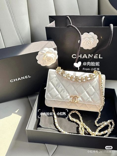 Clothes Videos, Chanel Aesthetic, Expensive Bag, My Style Bags, Trendy Purses, Luxury Bags Collection, Leather Cosmetic Bag, Expensive Gifts, Girly Bags