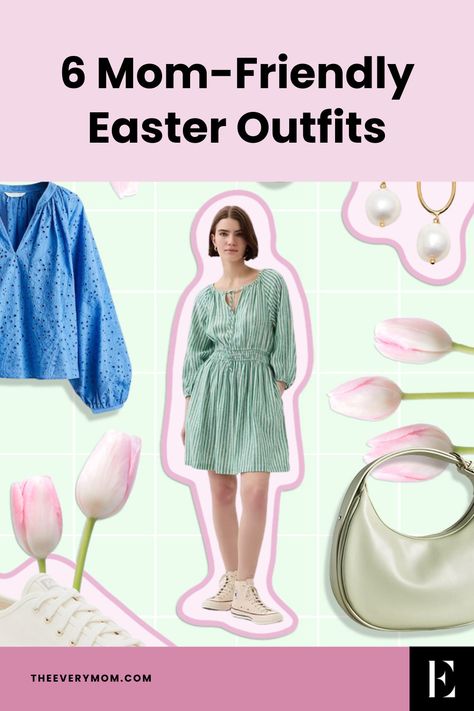 We rounded up the best Easter outfits that are comfortable enough to take you from family brunch to chasing after LOs in the Easter egg hunt. Trendy Mom Outfits, Family Brunch, Trendy Mom, Baby List, Romantic Getaway, Need A Break, Alone Time, Easter Outfit, Massage Therapist