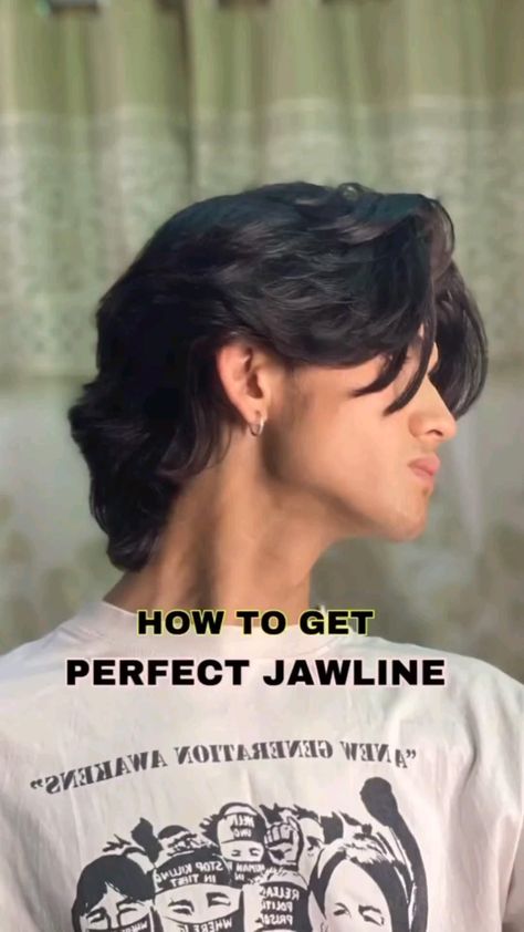 Chisel Your Jawline: Proven Tips for Achieving the Perfect Definition" Sharp Jawline, Hairstyles Model, Perfect Jawline, Real Outfits, Perfect Definition, Facial Aesthetics, Pinterest Style, Radiate Confidence, The Gentleman