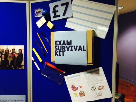 EXAM SURVIVAL KIT @innovationmhsg  We are the Young Enterprise team INNOVATION from @Maggie Grassby who have created the EXAM SURVIVAL KIT Contact: innovationenterprise@hotmail.co.uk  Manchester Young Enterprise Ideas, Exam Survival Kit, Fundraisers Ideas, Enterprise Ideas, Young Enterprise, Uk Manchester, Student Exam, Class Projects, Table Ideas