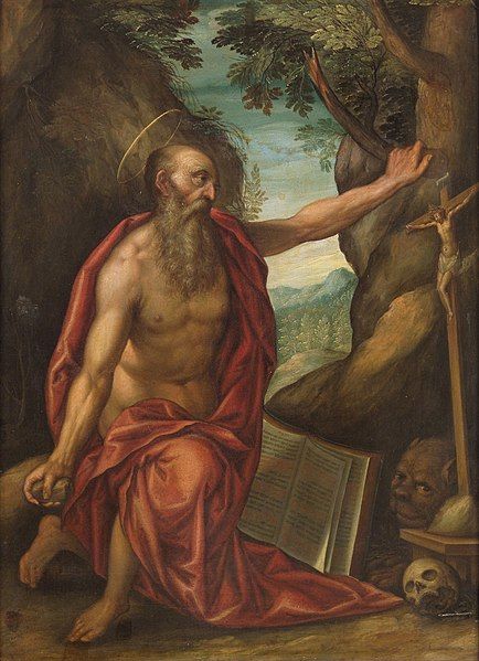 Saint Jerome, St Jerome, Wikimedia Commons, Art