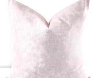 Etsy :: Your place to buy and sell all things handmade Light Pink Pillows, Preppy Pillows, White Pillow Cover, Pink Pillow Covers, Big Pillows, Pink Throws, White Pillow Covers, Pink Throw Pillows, White Throws