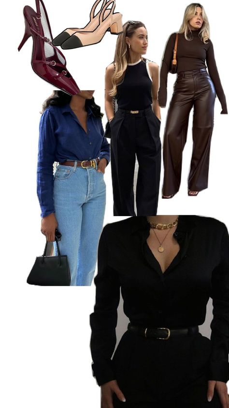 inspo for corporate girlies,lady boss. classy, chic, old money Casual Mob Wife Outfit, What To Wear To An Opera, Mob Wife Outfit, 1980s Fashion Trends, Mob Wives, Mob Wife, Lady Boss, 1980s Fashion, Winter Fits