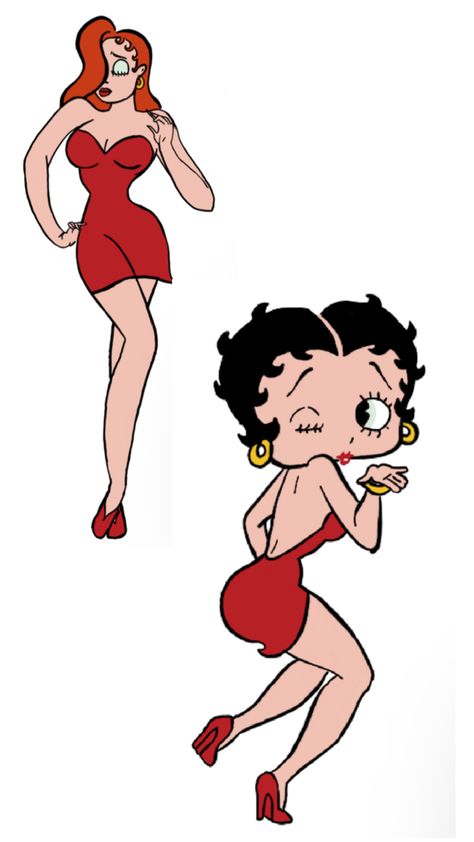 #bettyboop #jessicarabbit #drawing #procreate Drawing Procreate, Jessica Rabbit, Betty Boop, Halloween, Drawings