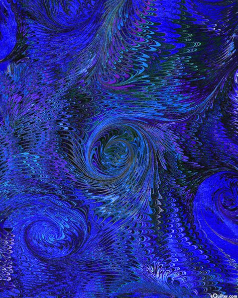 Poured Color 2 - Whirlwind - Cobalt Blue Creative Confidence, Blue Quilt, Purple Color Palettes, Orchid Purple, Color Swirl, Free Quilt Patterns, You Better Work, Best Images, Blue Quilts