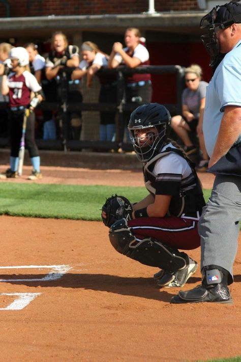 Softball Aesthetic Catcher, Softball Catcher Aesthetic, 12u Softball, Country Wardrobe, Softball Pics, Softball Photos, Softball Pitcher, Softball Season, Softball Training