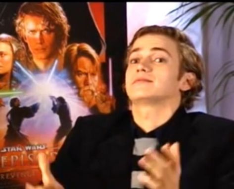 Reaction Pic, Hayden Christensen, My Heart, A Man, Star Wars, Funny