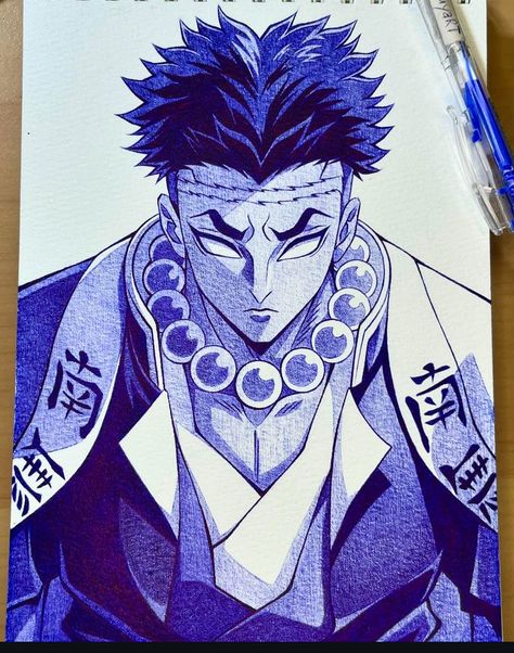 Anime Pen Art Sketch, Anime Pen Art, Anime Pen Sketch, Fan Sketch, Ball Pen Art, Anime To Draw, Anime Drawings For Beginners, Drawing Shading, Pencil Sketch Portrait