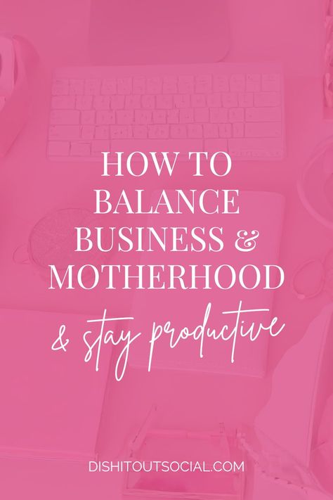 Feeling the stress of trying to balance motherhood and business? You'll find actionable mompreneur tips that will help balance your work-from-home routine and motherhood. Perfect for stressed-out moms navigating the entrepreneurial journey. Discover how to navigate this mom work-life balance with grace! Mompreneur Aesthetic, Working Mom Aesthetic, Running Mom, Social Media Posting Schedule, Mom Entrepreneur, Single Moms, New Normal, Business Opportunity, The New Normal