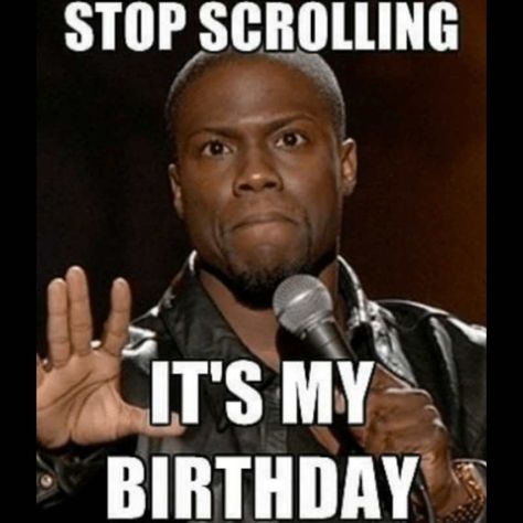 Kevin Hart - Stop scrolling its my birthday meme Funny Kevin Hart, Ex Memes, Relationship Quotes For Him, Funny Relationship Quotes, Kevin Hart, Relationship Memes, Funny Relationship, Thug Life, Funny Love