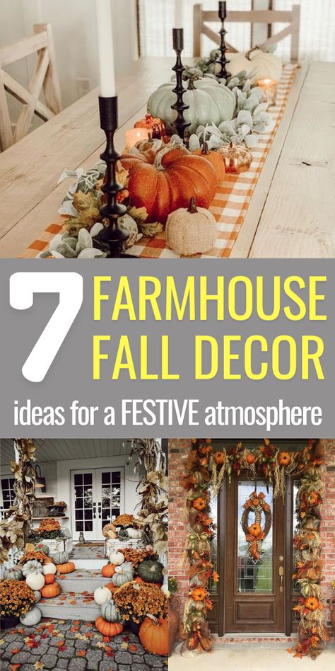 Outdoor Thanksgiving Table, Farmhouse Fall Decor Ideas, Diy Seasonal Decor, Outdoor Thanksgiving, Fall Room Decor, Fall Porch Decor, Image Halloween, Cozy Fall Decor, Bookcase Decor