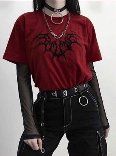 Grunge Inspiration, Pop Punk Fashion, Batman Outfits, Egirl Fashion, E Girl Outfits, Punk Rock Outfits, Alt Outfits, Aesthetic Grunge Outfit, Dark Outfits