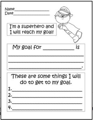 Picture Superhero School Theme, Hero Classroom Theme, Superhero School, Goal Sheet, Goal Setting Sheet, Goal Setting For Students, Superhero Classroom Theme, Superhero Classroom, Super Hero Theme