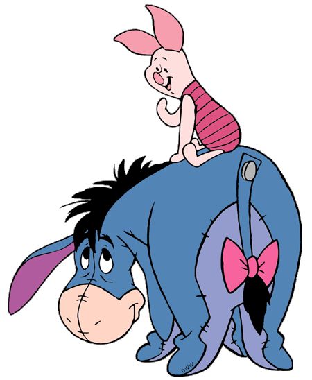 Eeyore Images, Piglet Tattoo, Piglet Drawing, Eeyore Tattoo, Eeyore Pictures, Piglet Eeyore, Disney Drawings Sketches, Winnie The Pooh Pictures, Cute Winnie The Pooh